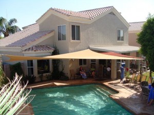 pool shade sail